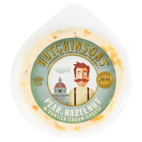 Hutchinsons Pear, Hazelnut and Vanilla Cream Cheese