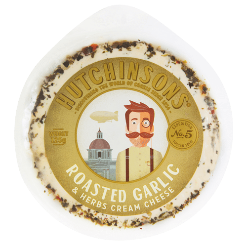 Hutchinsons Roasted Garlic & Herbs Cream Cheese